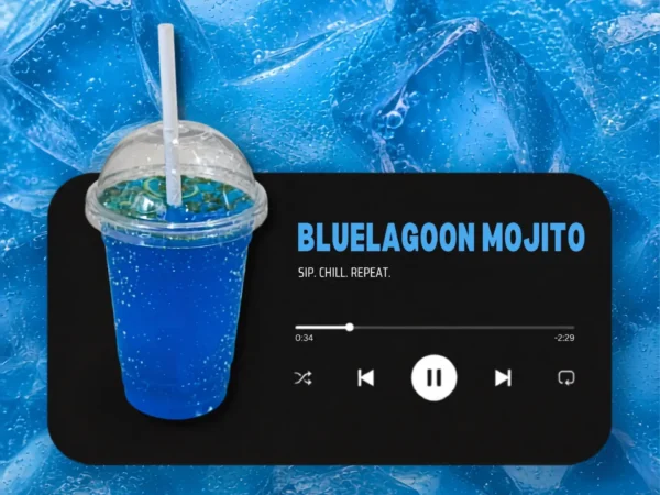 Blue Lagoon Mojito